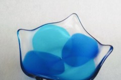 Fused glass dish - 2019