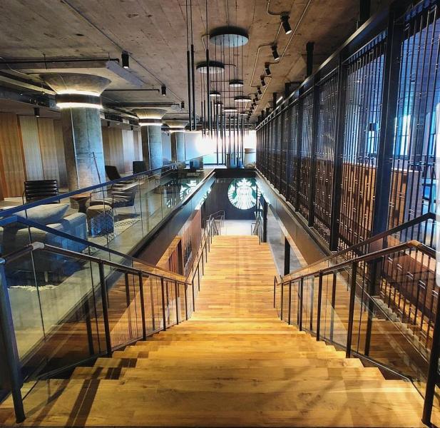 Starbucks Headquarters Lobby - Seattle WA